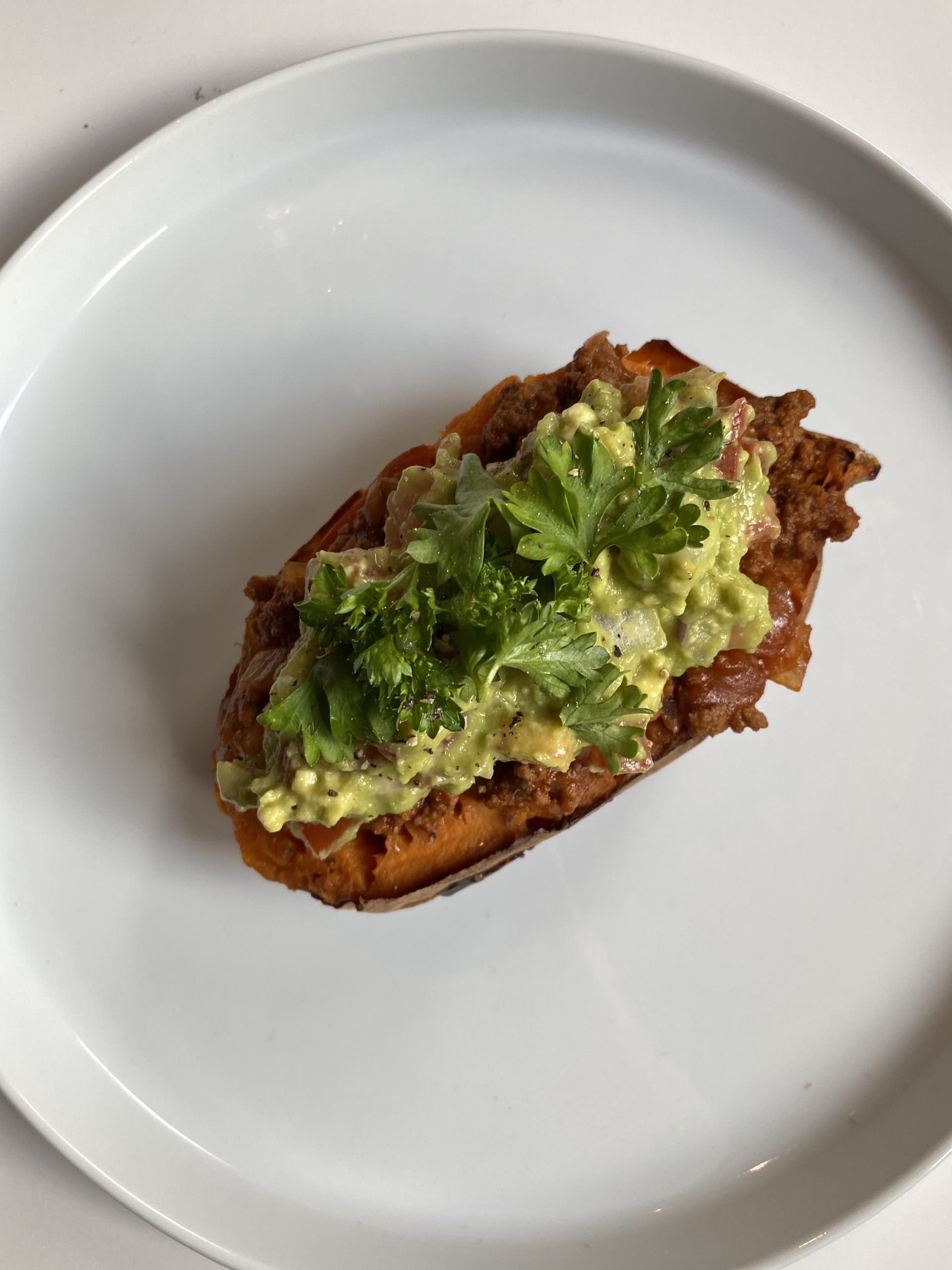 Taco Stuffed Sweet Potatoes