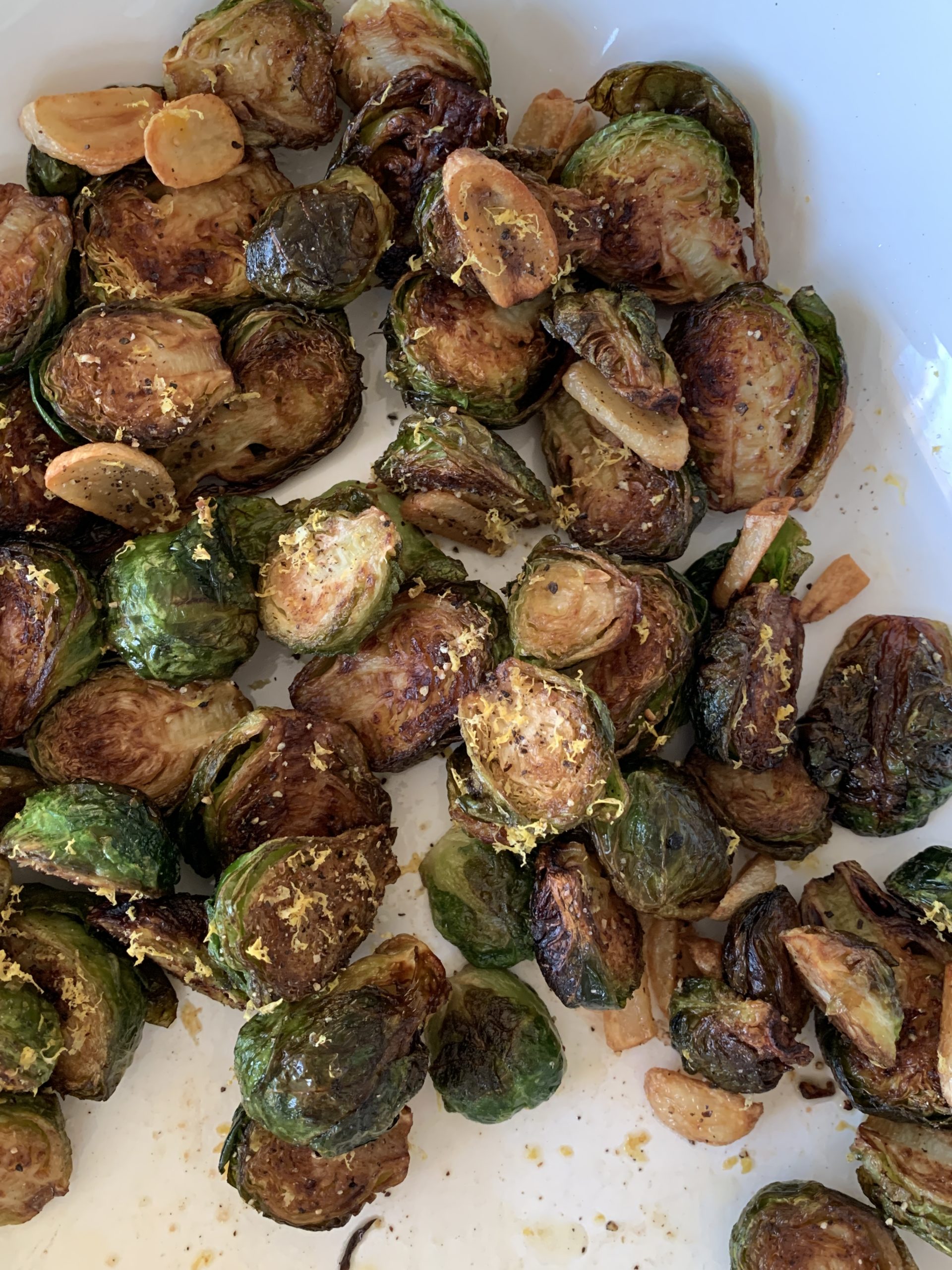 Pan Fried Brussel Sprouts