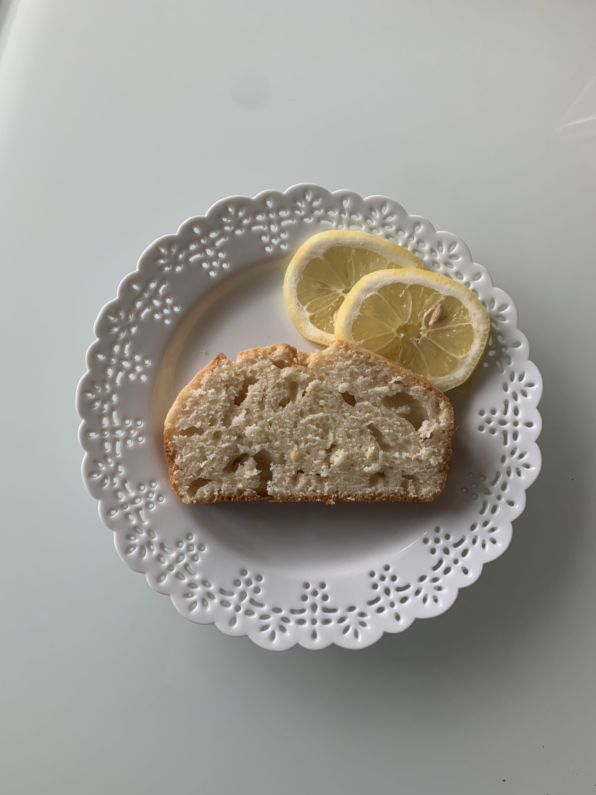 Yogurt Loaf with Lemon and Ginger Glaze