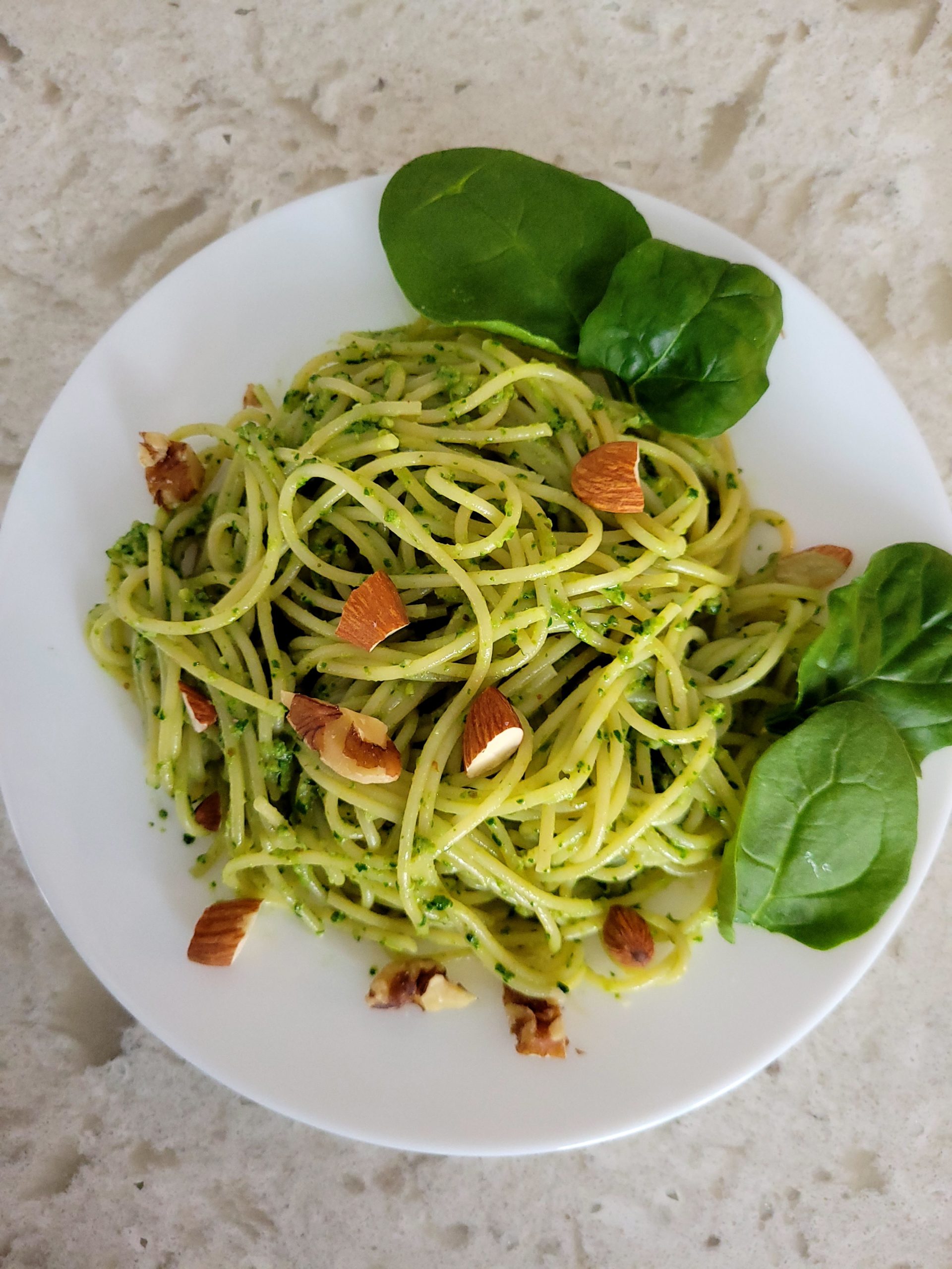 Spinach Pesto Pasta